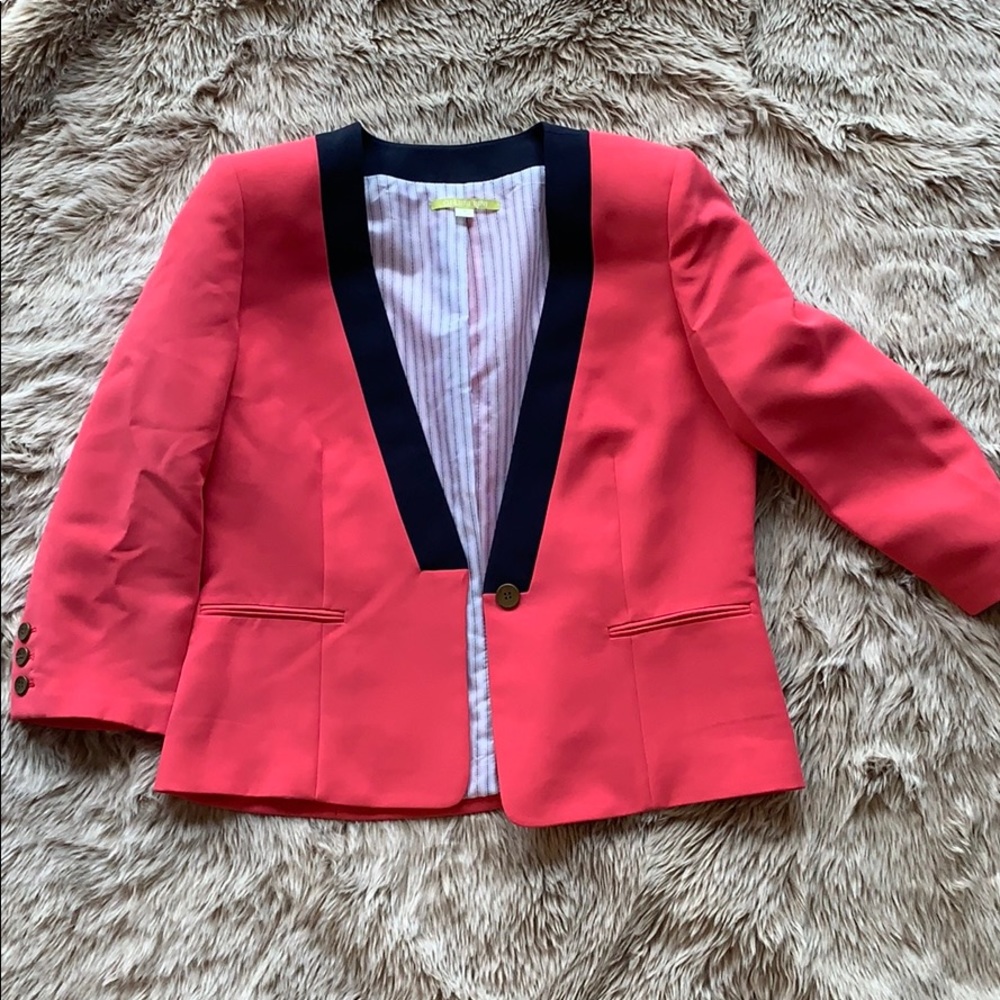 Pink blazer